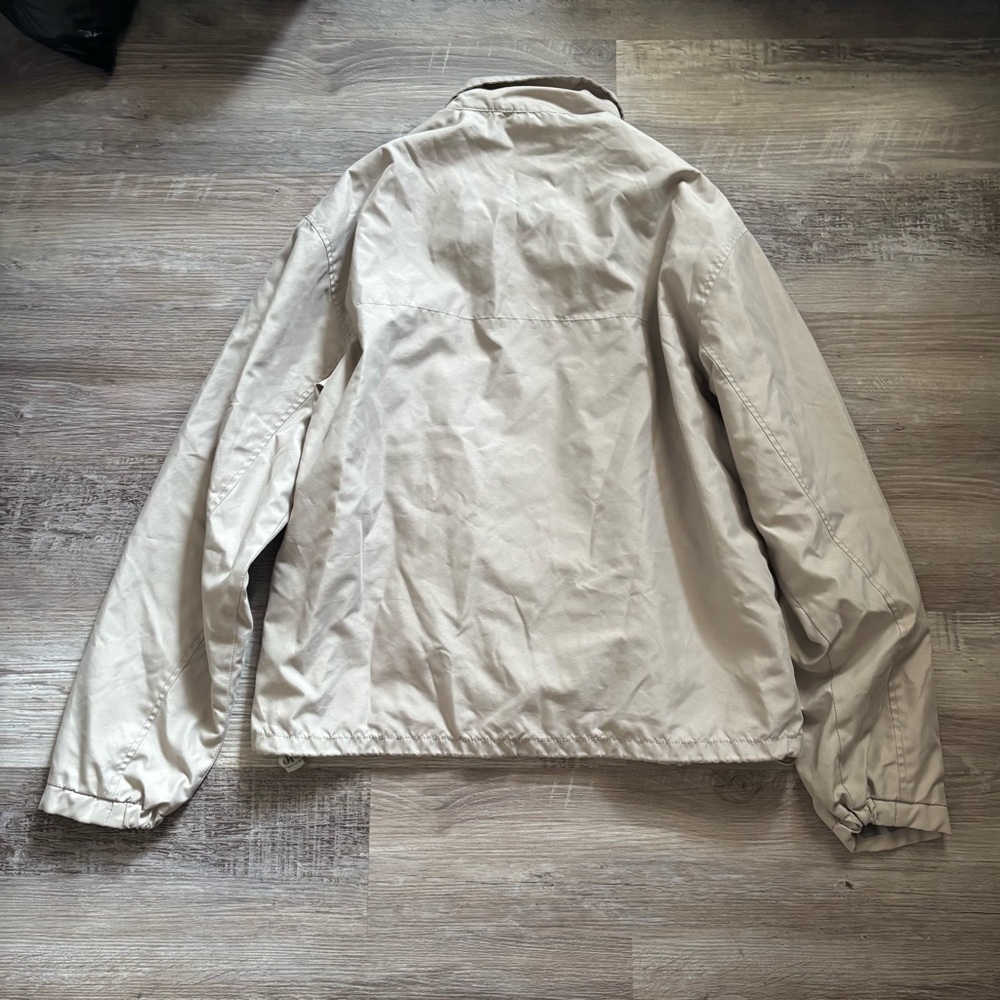 Vintage Quiksilver Light Tan WindbreakerJacket - Picture 7 of 8